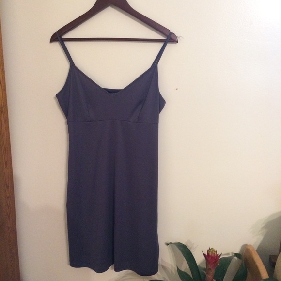 Daisy Fuentes Charcoal Slip Dress - Picture 2 of 5